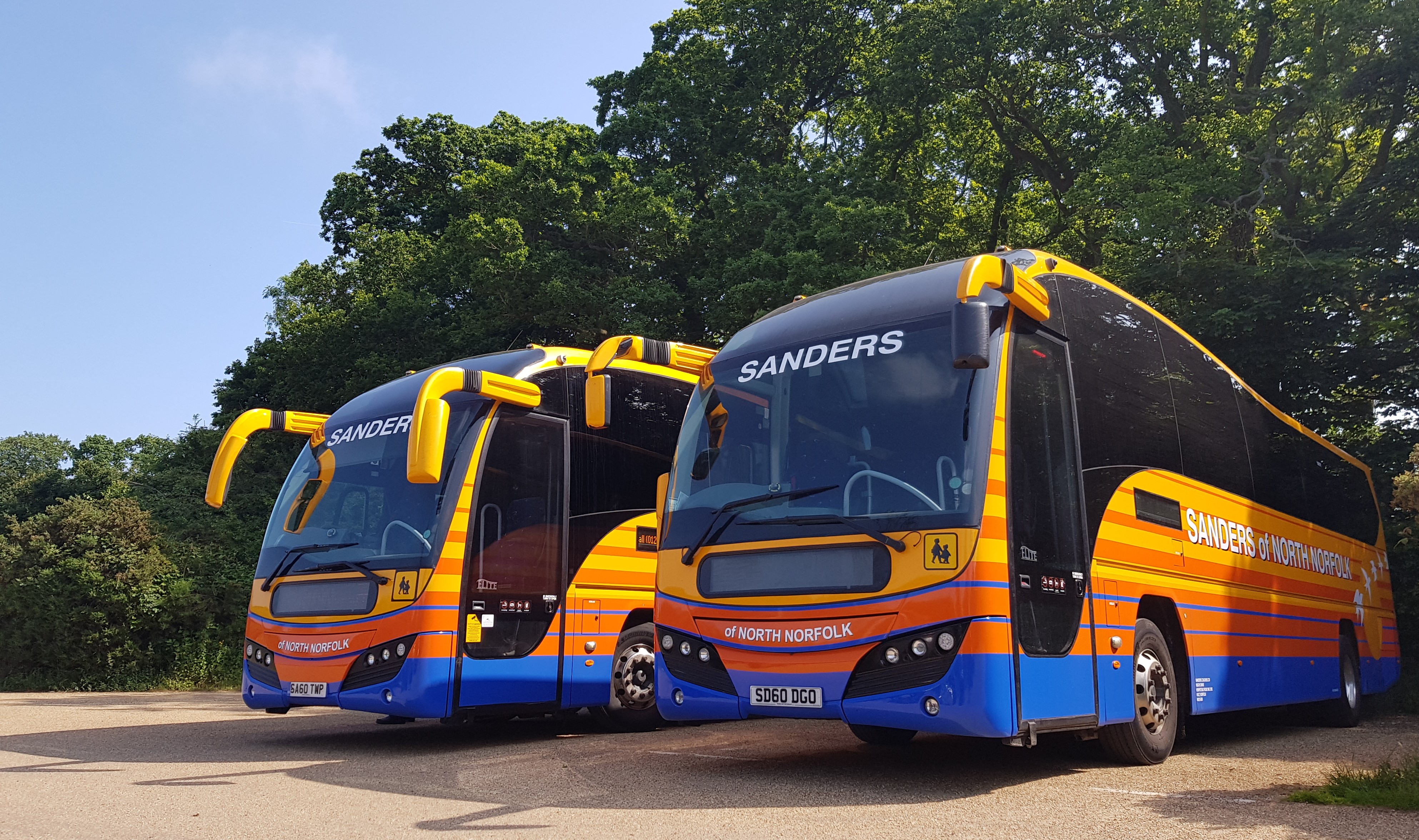 About us Sanders Coaches